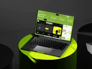 Diseño web en laptop